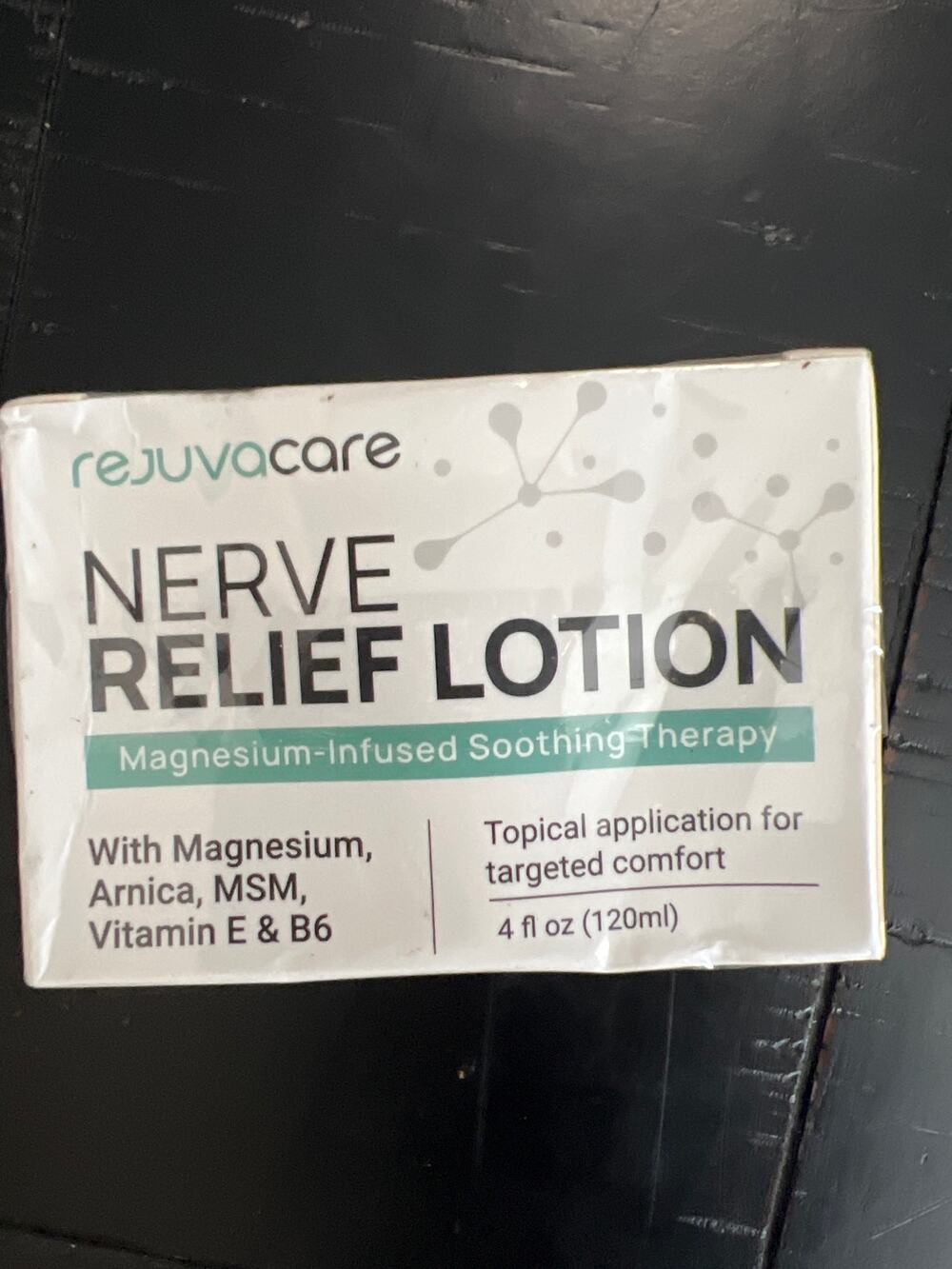 Rejuvacare Nerve Relief Lotion Magnesium-Infused Soothing 4 fl oz NIB